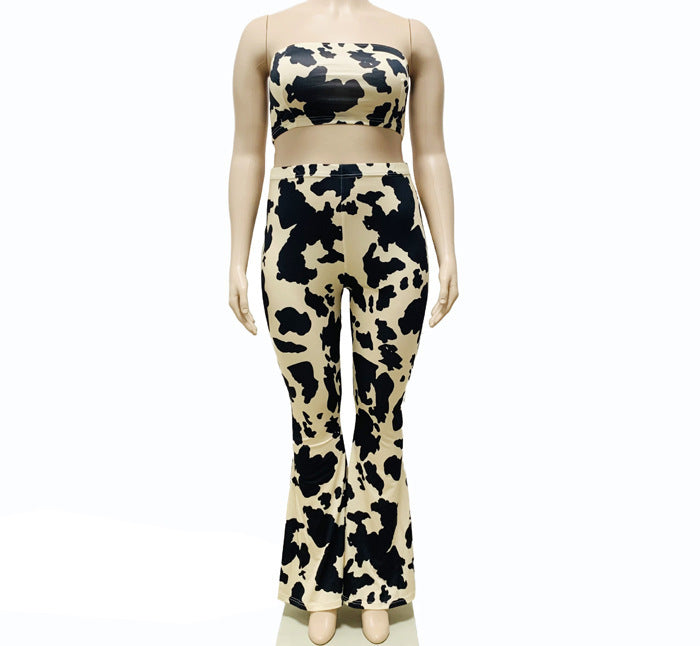 Plus Size Two-piece Suit