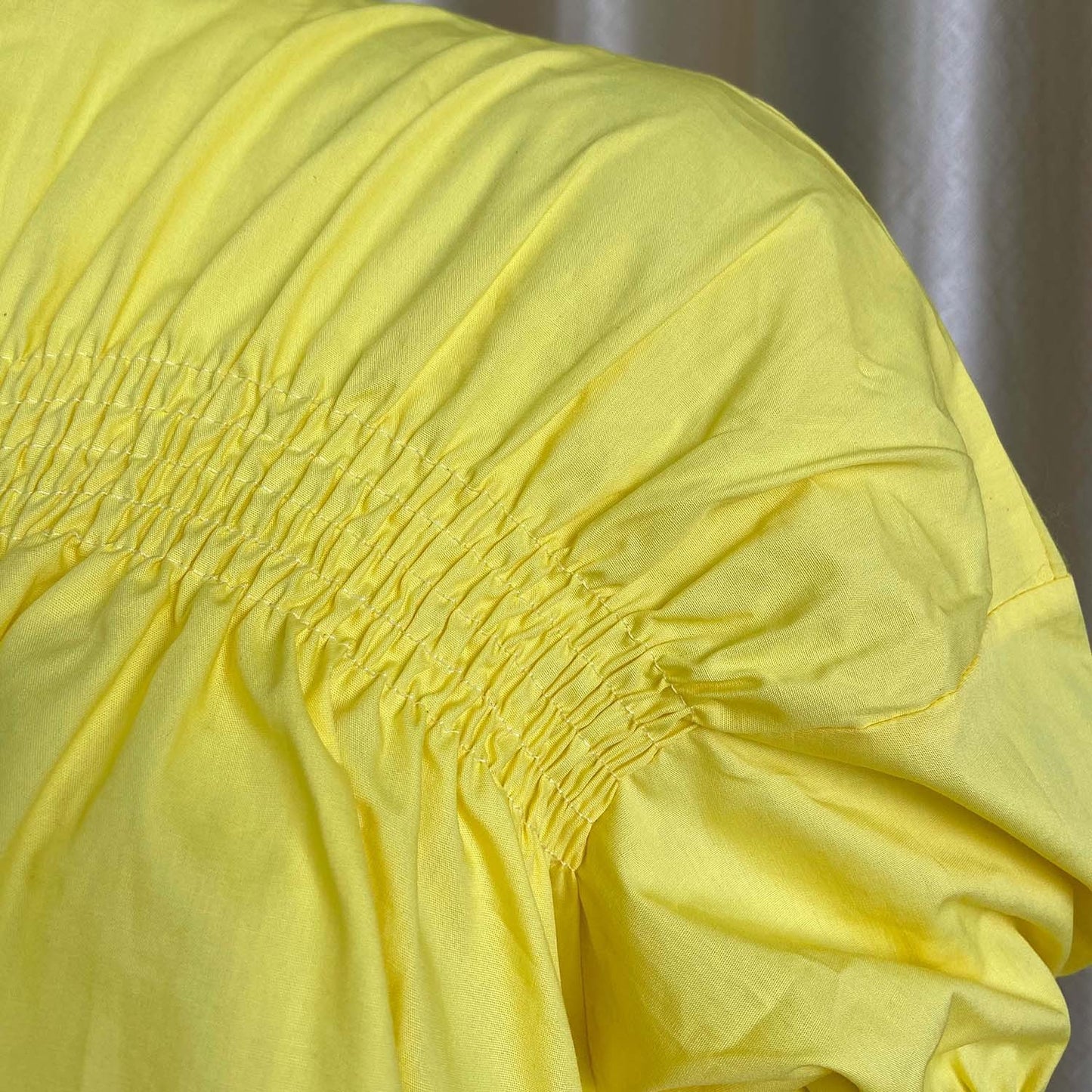 Cotton Pleated Loose Dress