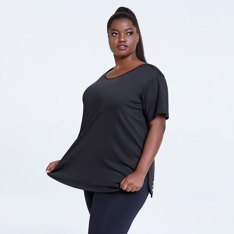 Loose Short Sleeve Blouse Top