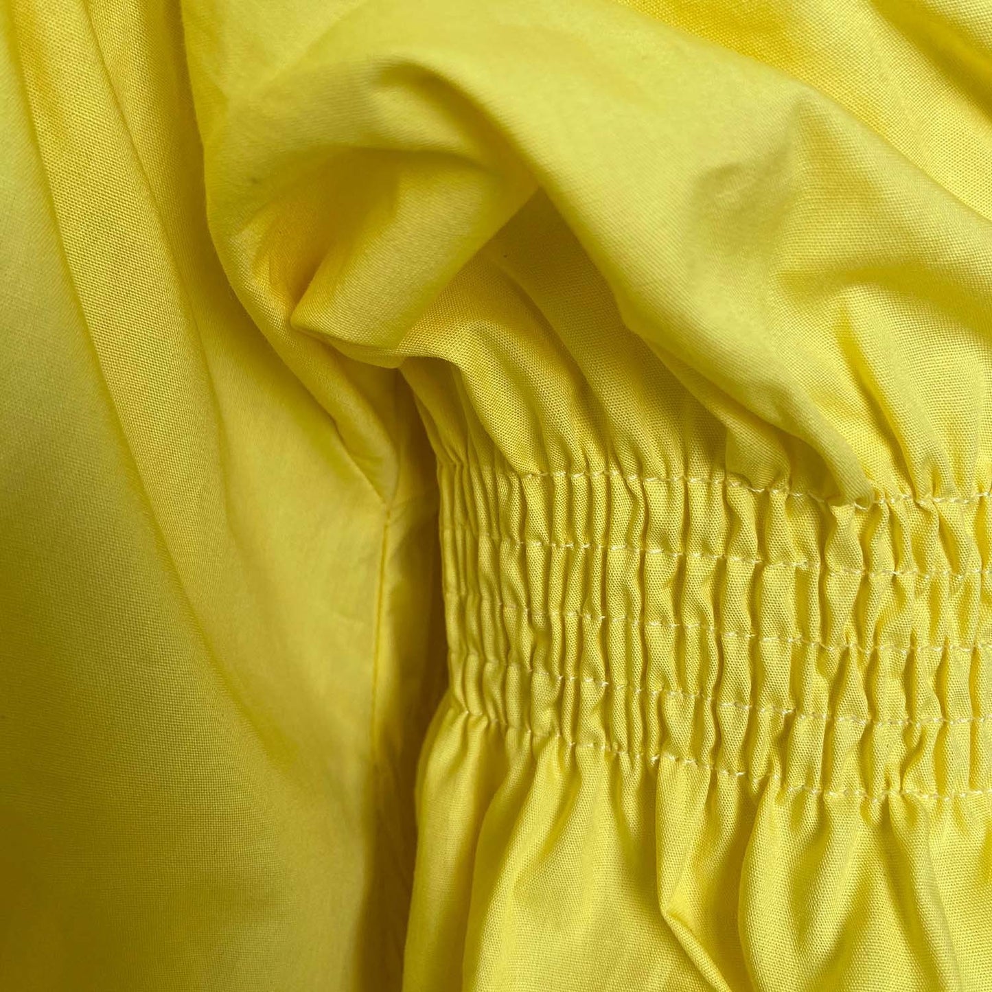 Cotton Pleated Loose Dress