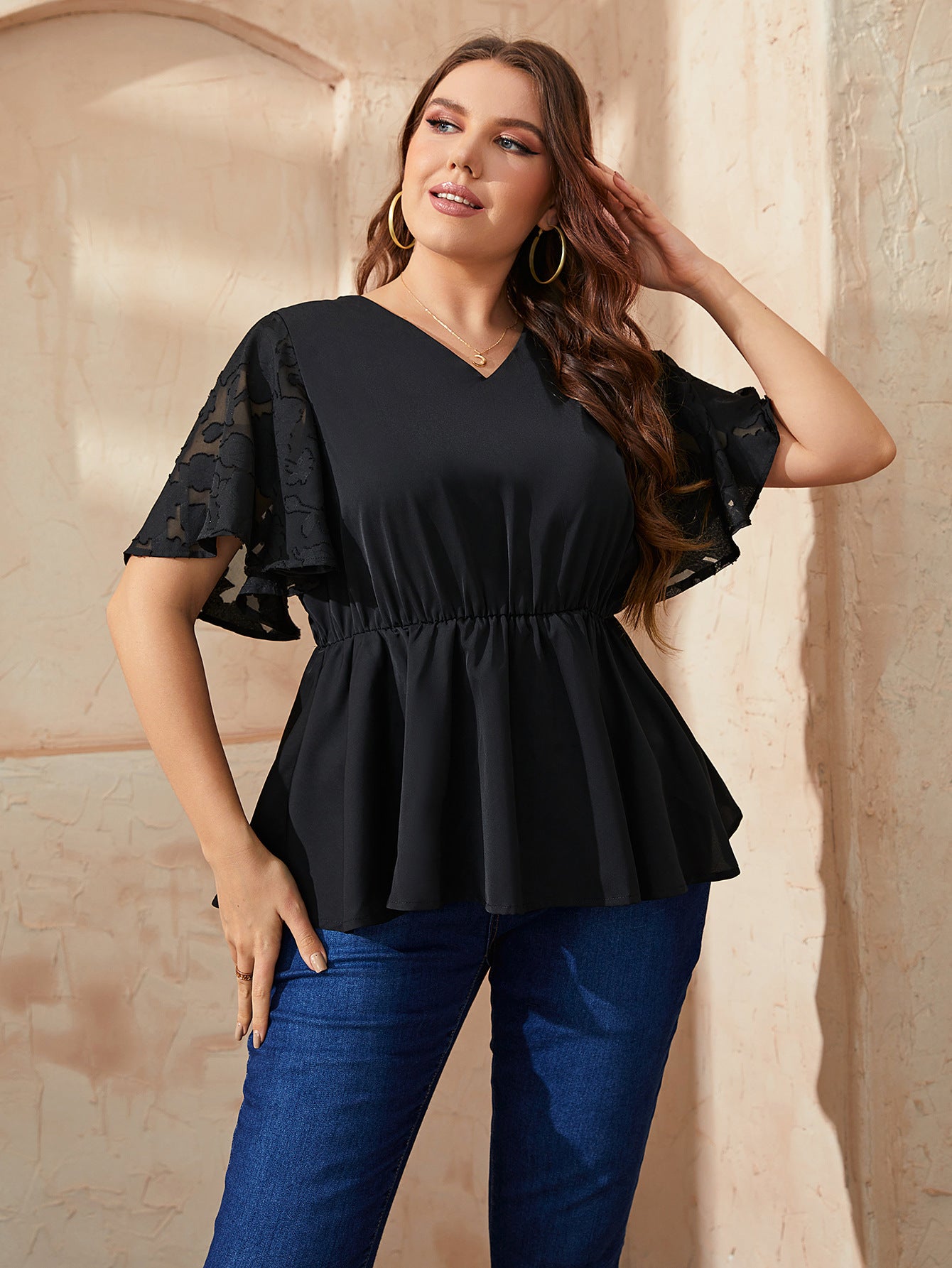 Plus Size Loose Top