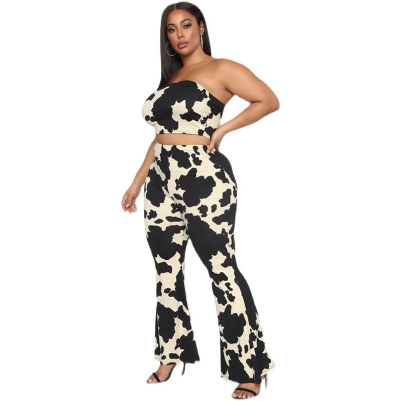 Plus Size Two-piece Suit