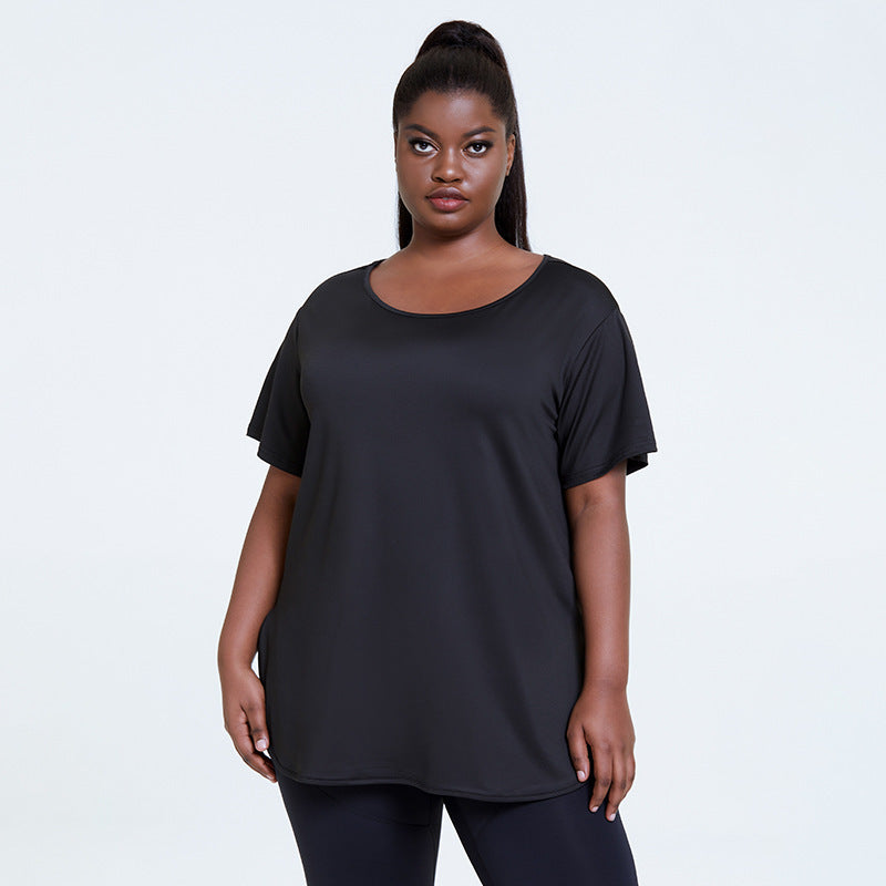 Loose Short Sleeve Blouse Top