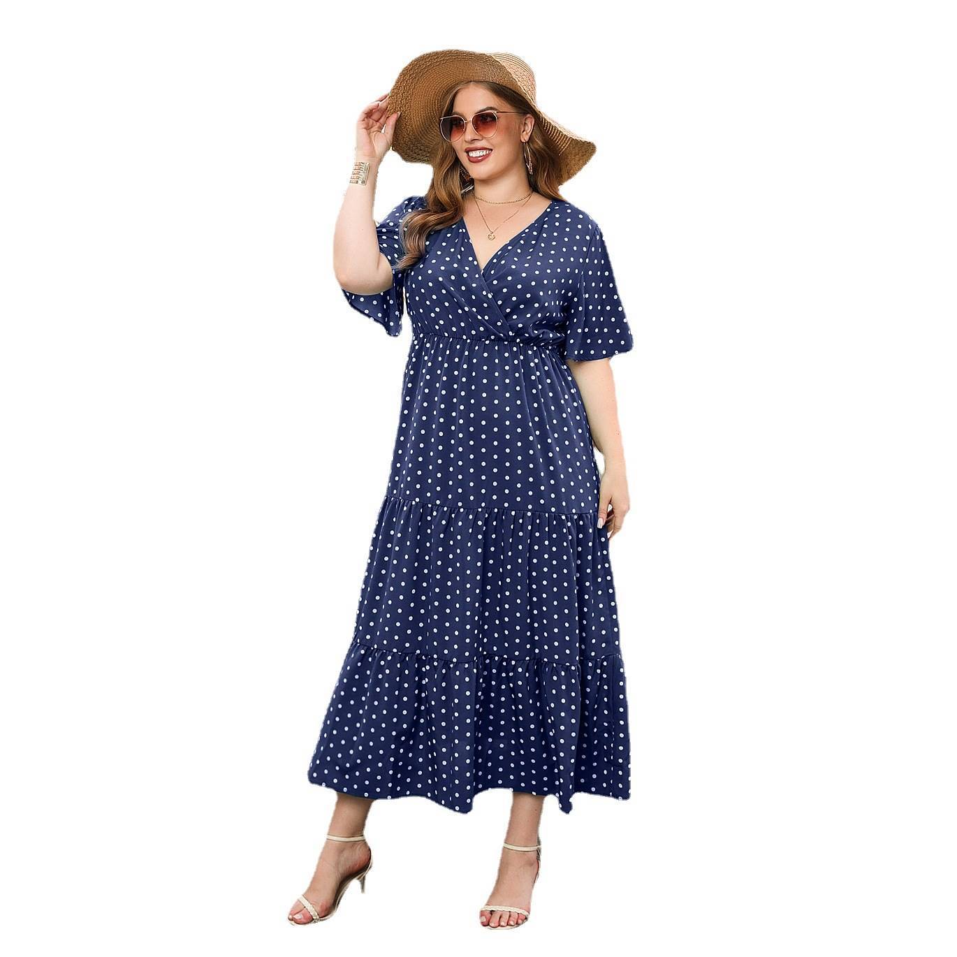 Polka Dot Casual Dress