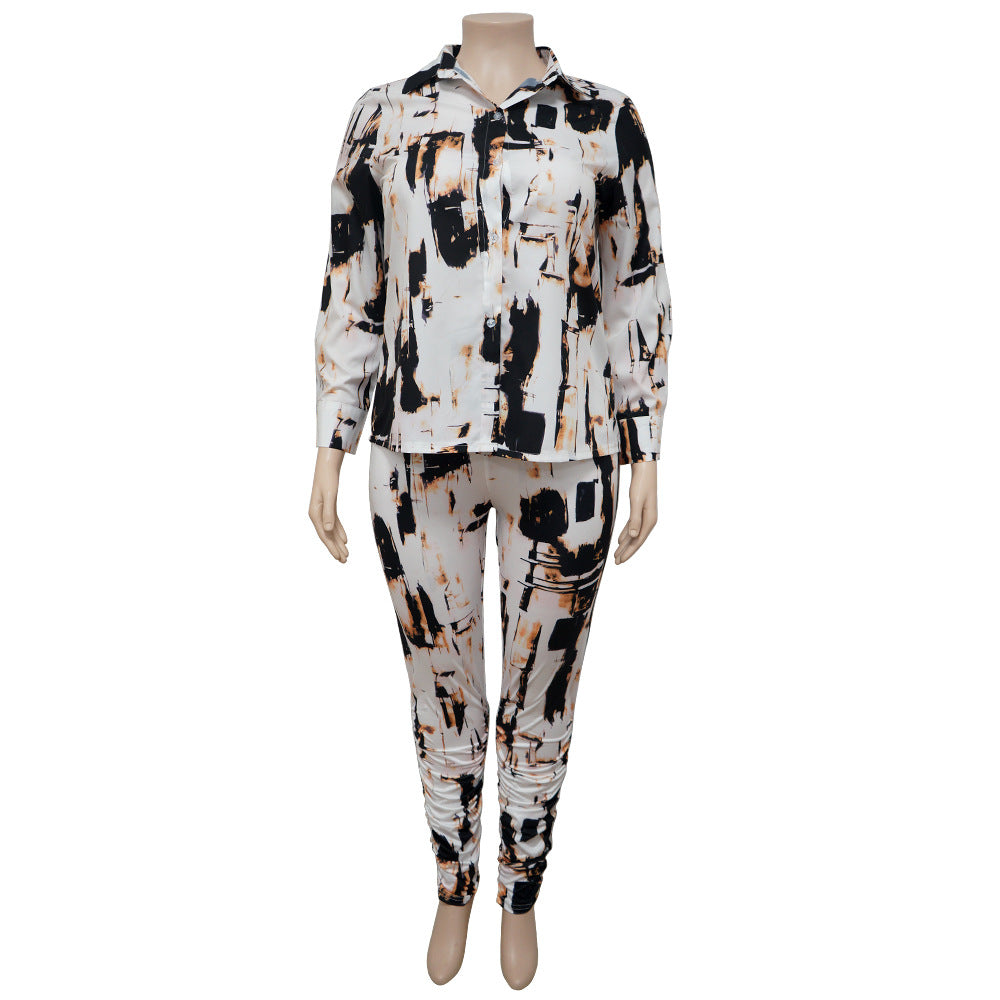 Glossy Glam Two-Piece Set