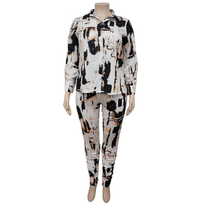 Glossy Glam Two-Piece Set