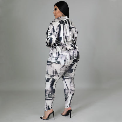Glossy Glam Two-Piece Set