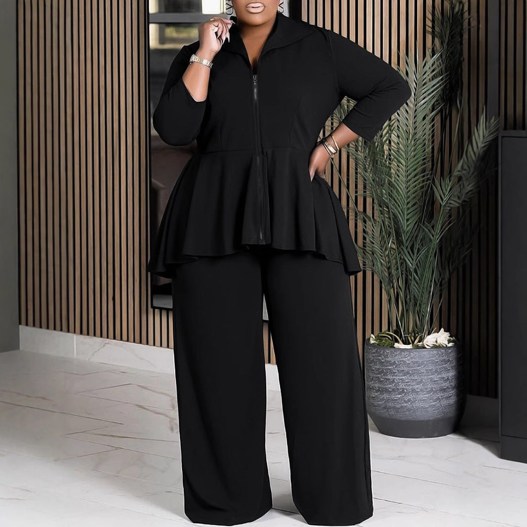 Asymmetric Two Piece Set