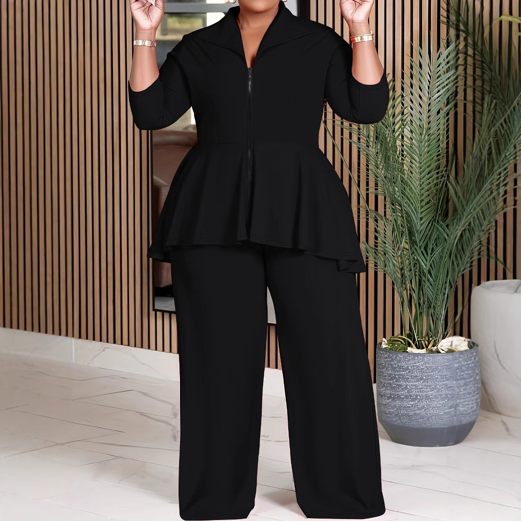 Asymmetric Two Piece Set